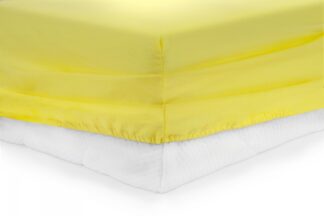 Bed sheet with elastic 90X200 CM - Yellow
