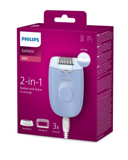 Philips BRE247/00 Corded Epilator - Image 4