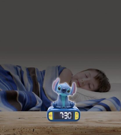 STITCH 3D LIGHT ALARM CLOCK - Image 4