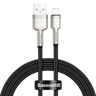 Cable Baseus Cafule USB-Lighting, black