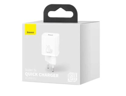 Baseus Super Si charger, QC 20W, white - Image 4