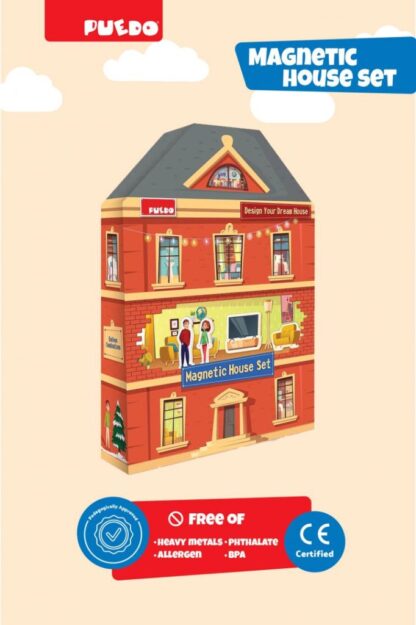 MAGNETIC GAME - BUILD YOUR HOUSE