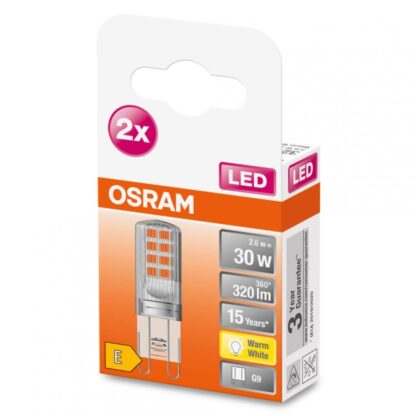 LEDPIN30 CL 2,6W/827 230V G9 FS2 OSRAM