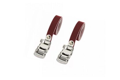 LEATHER BELT WITH BUCKLE, 430MM, BROWN