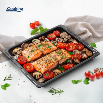ENAMEL TRAY FOR OVEN 45.5x37.5x3.5CM - Image 2