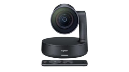 Camera web Logitech Rally 4K, negru - Image 3