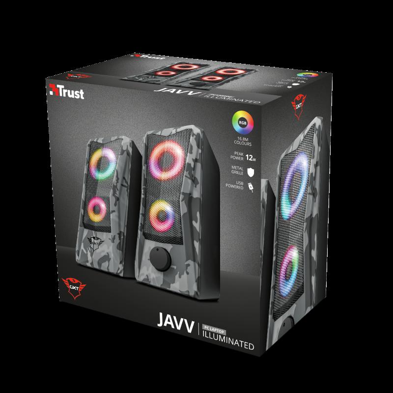 trust gxt 606 jav rgb 2.0 speaker set