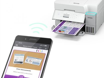 EPSON L6376 CISS COLOR INKJET MFP WHITE - Image 3