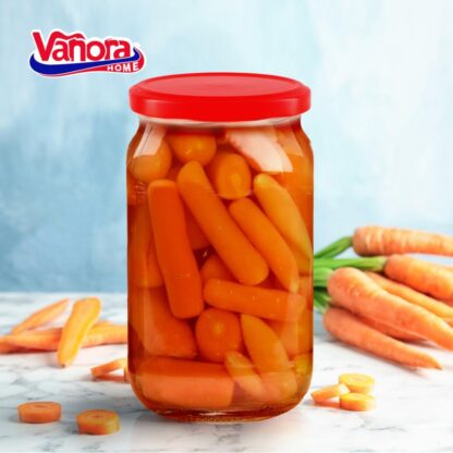 GLASS STORAGE JAR WITH LID 720 ML - Image 3