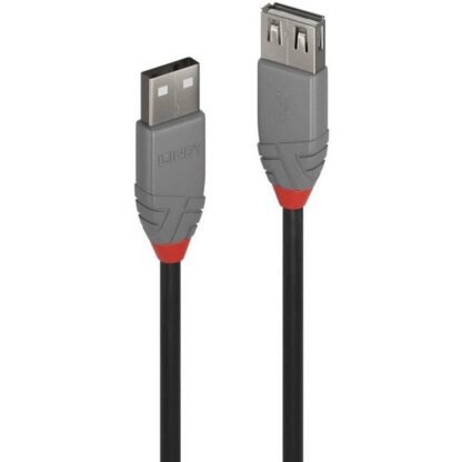 Lindy 3m USB 2.0 Type A Extension Cable, Anthra Line