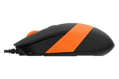 Mouse A4tech wired, 1600 DPI, black/orange - Image 2