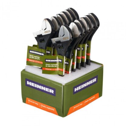 HEINNER 200MM ADJUSTABLE WRENCH (8 ") - Image 2