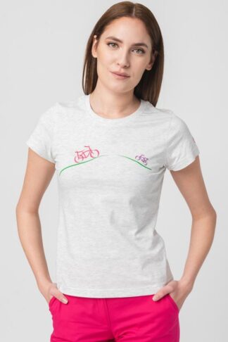 Light Gray-S Women's Family Bicycle Casual T-Shirt