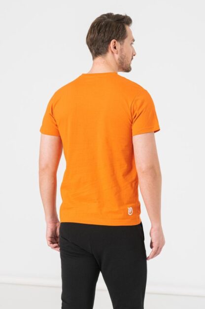 Orange-M Men's Family Deer T-Shirt - Image 3