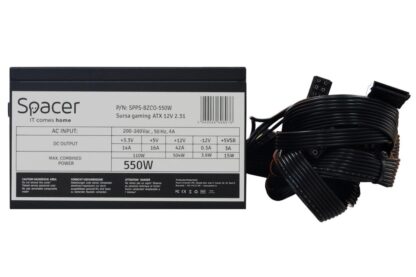 PSU Spacer ATX BZCO-550 550W - Image 2