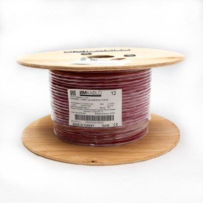 Fire cable JY(St)YLg 1x2x0.8 mm RED