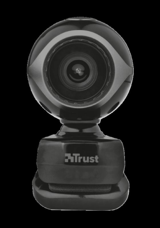 Trust Exis Webcam - black/silver