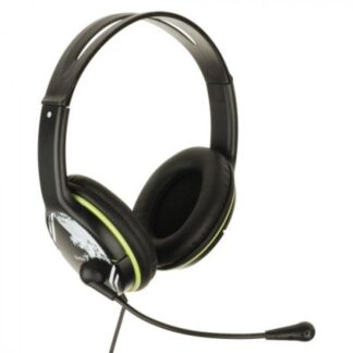 GENIUS HS-400A green microphone headphones