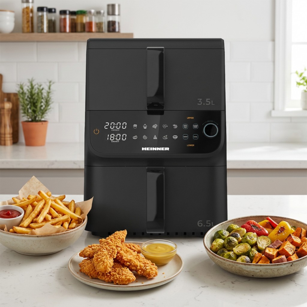 HEINNER DOUBLE FRYER HAF-C10DBS25BK - Image 12