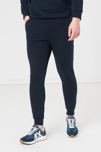 Navy-Xxl Men's Casual Cotton Pants