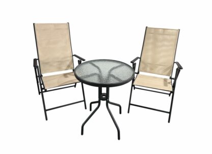 HR SET 2 CHAIRS+TABLE, TEXAS - Image 2