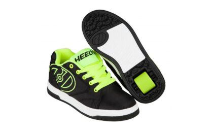 HEELYS PROPEL 2.0 40.5 BLACK GREEN Rollers D