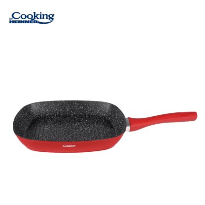 ALUMINUM GRILL PAN 28x4CM, RED STONE - Image 3