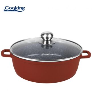 Aluminum Pot + Lid 36x9.5CM, 8.8L, CALABRIA