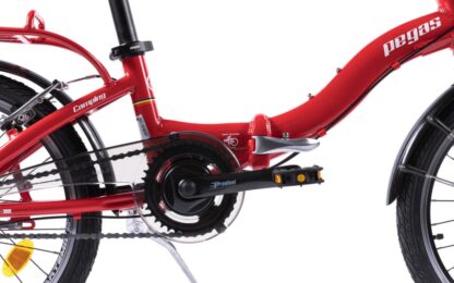 PEGAS CAMPING 20'' ALUMINUM 3S RED WHITE - Image 4