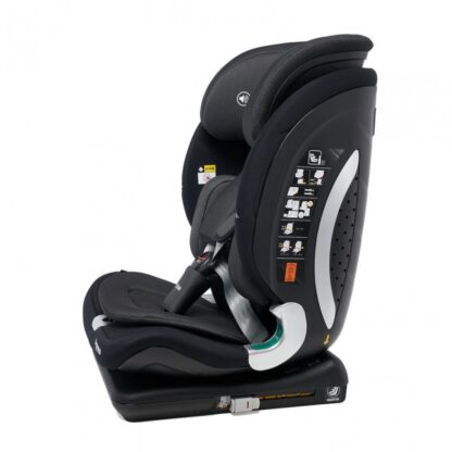 U-Grow car seat, isofix, 76-150 cm, black - Image 3