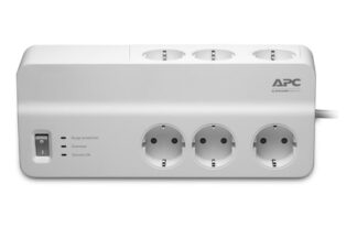 APC extension with protection 6 sockets Schuko