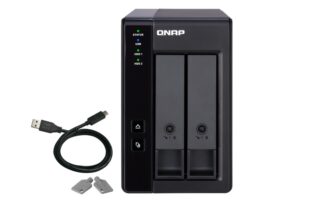 QNAP 2 BAY USB 3.1 GEN 2 TYPE C