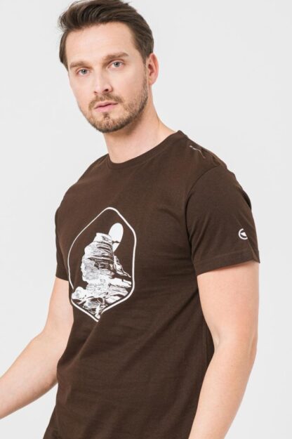 Men's Sphinx Casual T-Shirt Coffee-Xl - Image 5