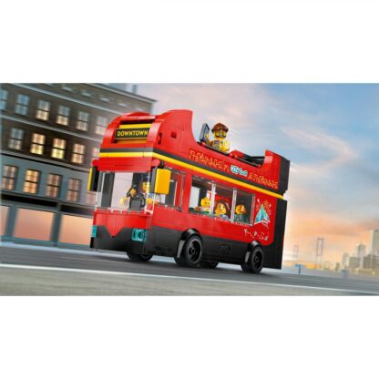 Red Double-Decker Sightseeing Bus 60407 - Image 11