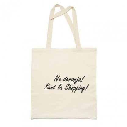 Cotton shopping bag with printings - Image 6