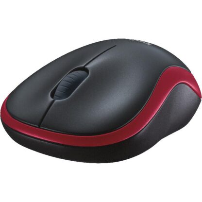 Mouse Logitech M185 WS 1000 DPI, red - Image 3