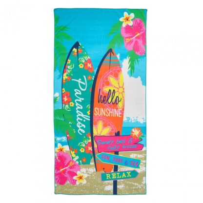 BEACH TOWEL 90X180 CM SURF