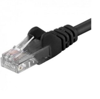 PACHCORD UTP RJ45 Cat.6 0.5m BLACK