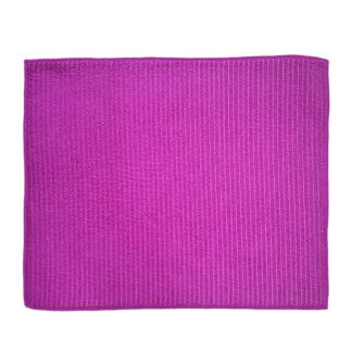 Microfiber support for draining dishes