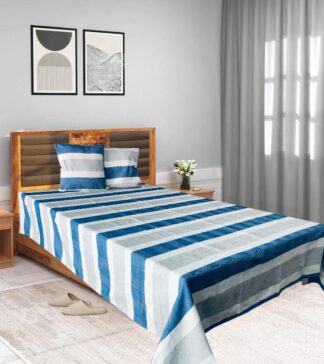 Bed cover set KS 200X220CM ZIA BLUE