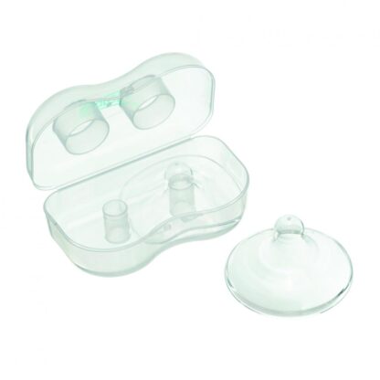 Set of 2 silicone breast protections U6742-BS