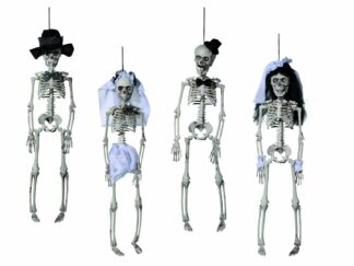 Figurina schelet, din plastic, with  agatat