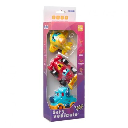 SET OF 3 INERTIA DRIVEN VEHICLES - Image 4