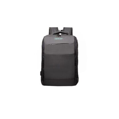 Spacer New York 17″ backpack, black - Image 2