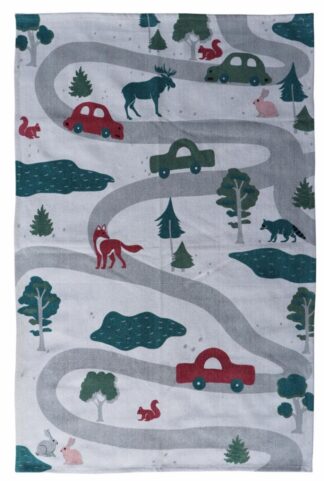 PRINTED CHILDREN'S CARPET ROUTE 90X130 CM