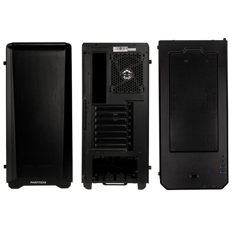 PHANTEKS Eclipse P400A MidTower Temp G Black EU Supplies