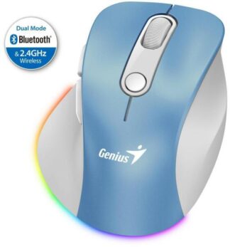 Mouse Genius Ergo 9000S 2400 DPI, blue
