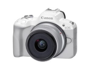 PHOTO CAMERA CANON EOS R50 + 18-45MM White Kit