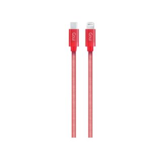 Data Cable USB-C - Lightning Metallic 1m Red