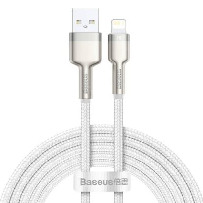 Cable Baseus Cafule Metal 2m, white